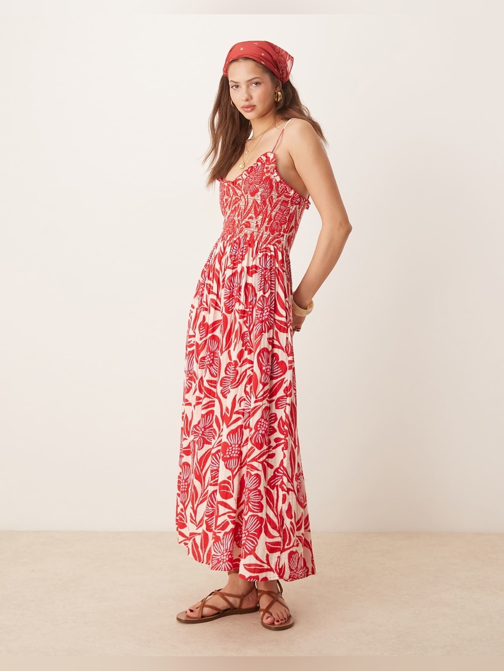 NWT Dress Sweet Nothings Midi Gardenia Combo size medium